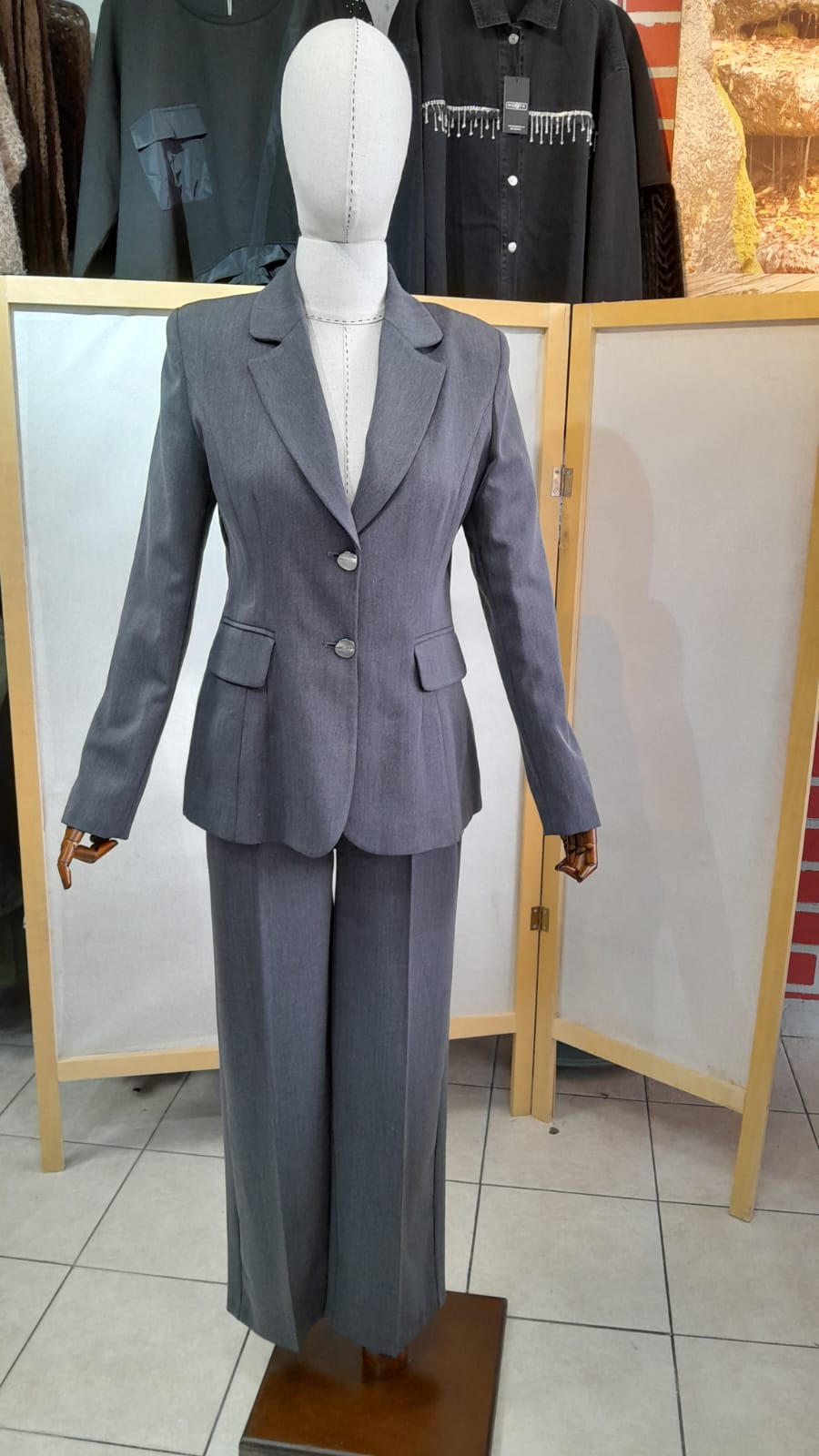 Gri Kumas İkili Takım